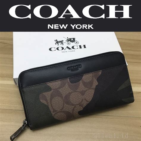 cartera coach hombre larga